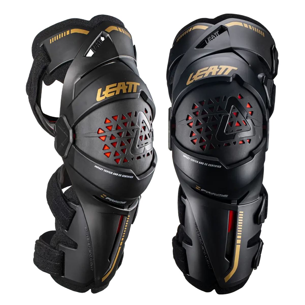 Leatt 2024 Z-Frame Knee Braces Black